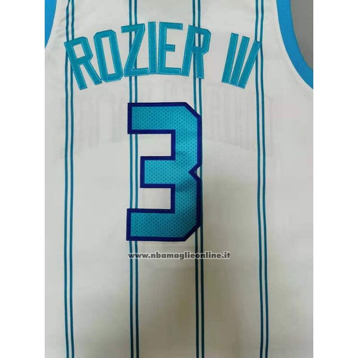 Maglia Charlotte Hornets Terry Rozier III #3 Association 2020-21 Bianco
